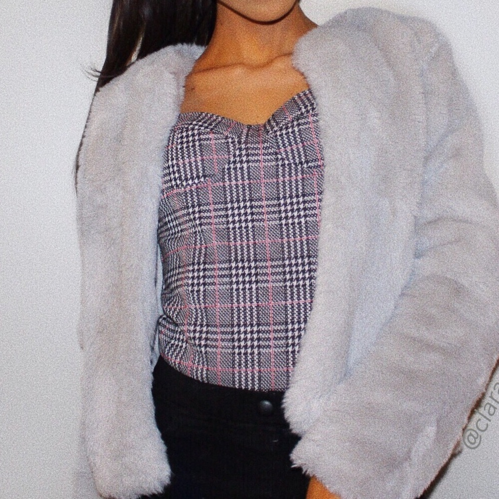 Classy Plaid bodysuit